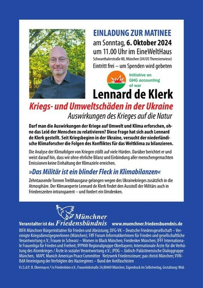 Flyer zu Lennard de Klerk wie im Artikel verlinkt